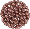 Perles en verre cirées, 100 pc., Ø 4 mm