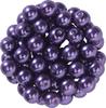 Perles de cire de verre, Ø 6 mm, 55 pièces