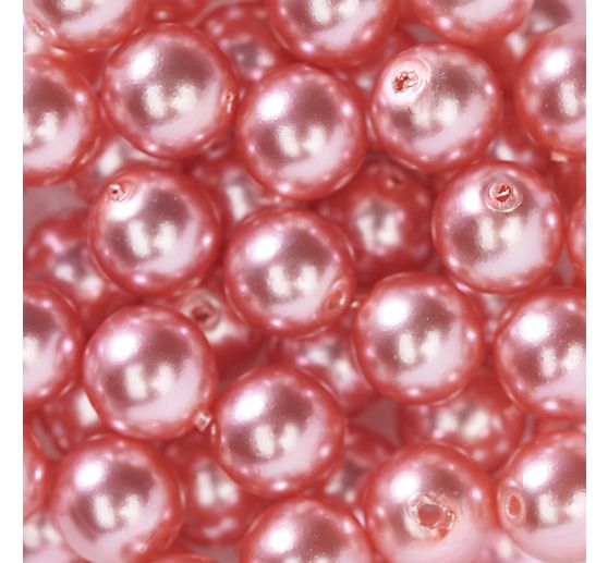 Perles de cire de verre, Ø 6 mm, 55 pièces