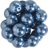 Perles de cire de verre, Ø 10 mm, 20 pièces Anthracite