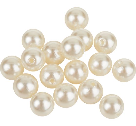 Perles en cire VBS, Ø 12 mm, 16 pc.