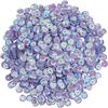 Sequins domed, iridescent Ice blue