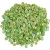 Sequins domed, iridescent Green