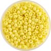 Rocailles « Opaque » Jaune doré