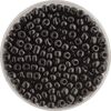 Rocailles « Opaque » Noir