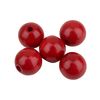 Perles en bois, Ø 15 mm Rouge