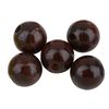 Perles en bois, Ø 12 mm, 30 pc. Brun foncé
