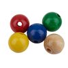 Perles en bois, Ø 12 mm, 30 pc. Multicolore