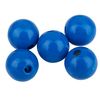 Perles en bois, Ø 12 mm, 30 pc. Bleu