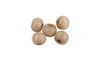 Perles en bois, Ø 4 mm, env. 165 pc.