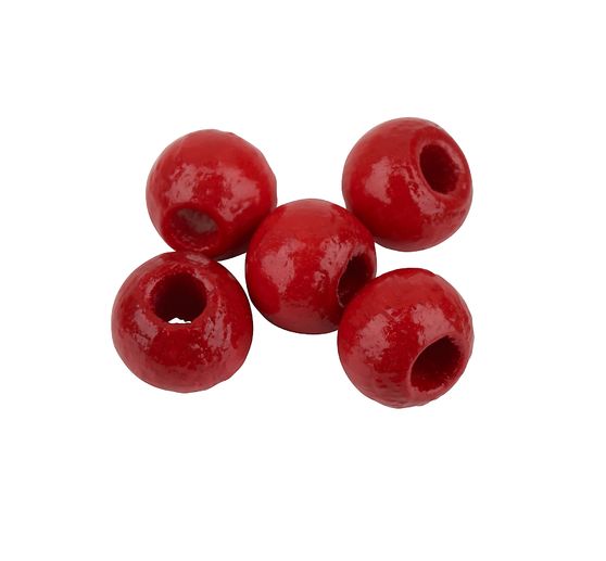 Perles en bois, Ø 4 mm, env. 165 pièces