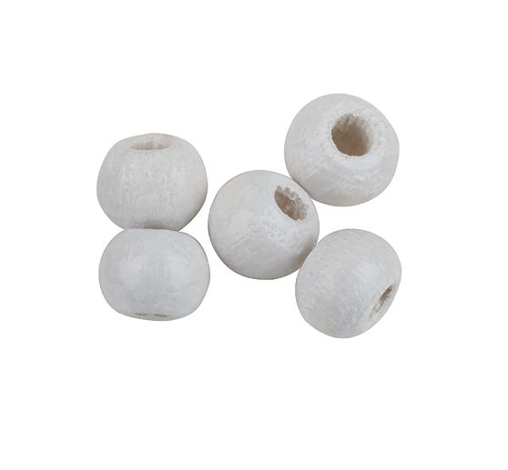 Perles en bois, Ø 4 mm, env. 165 pièces