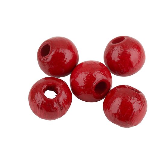Perles en bois, Ø 6 mm, env. 125 pc.