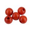 Perles en bois, Ø 6 mm, env. 125 pc. Orange