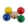 Perles en bois, Ø 6 mm, env. 125 pc. Multicolore