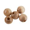 Perles en bois, Ø 8 mm, 85 pc. Naturel