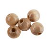 Perles en bois, Ø 8 mm, 85 pc. Naturel