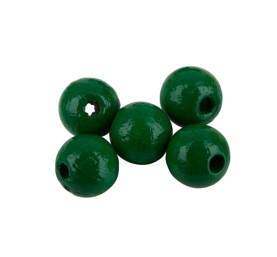 Perles en bois, Ø 8 mm, 85 pc.