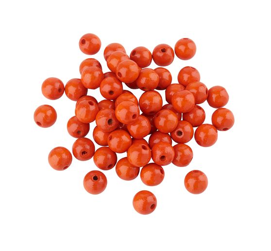 Perles en bois, Ø 10 mm