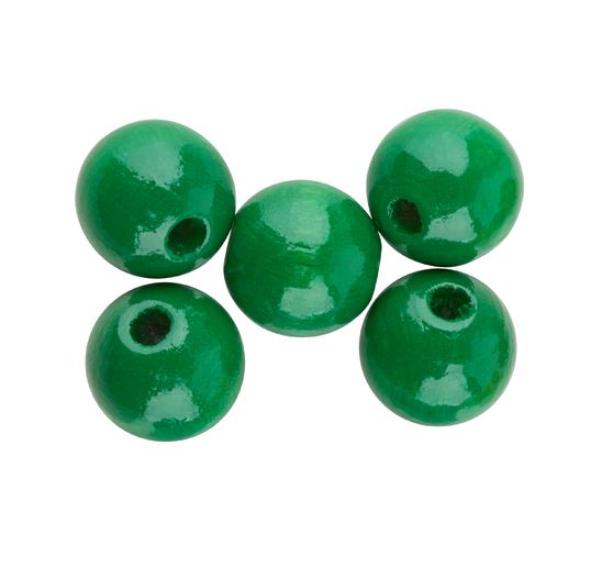 Perles en bois, Ø 10 mm