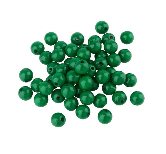 Perles en bois, Ø 10 mm