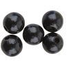 Perles en bois, Ø 10 mm Noir