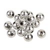Perles en cire VBS, Ø 12 mm, 16 pc. Argent