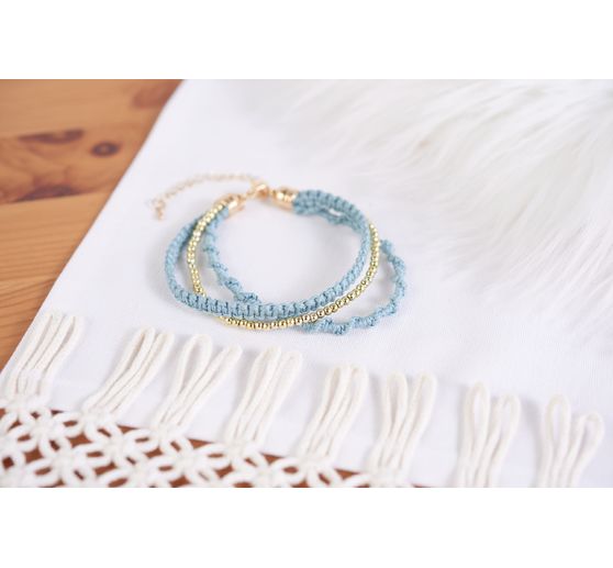 Parure bijou avec chaînette d'ajustement, 8 mm