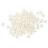 Perles cirées VBS, Ø 4 mm, 100 pc. Blanc ciré