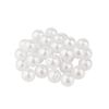 VBS Sachet de perles en cire, Ø 8 mm, 32 pc Blanc ciré