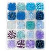 Boîte de perles Bleu/Violet