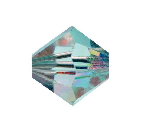 Toupies en cristal Swarovski, Ø 4 mm, 25 pc.