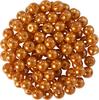 Perles en verre cirées, 100 pc., Ø 4 mm