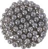 Perles en verre cirées, 100 pc., Ø 4 mm