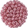 Perles en verre cirées, 100 pc., Ø 4 mm