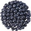 Perles en verre cirées, 100 pc., Ø 4 mm Anthracite