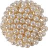 Perles en verre cirées, 100 pc., Ø 4 mm