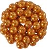Perles de cire de verre, Ø 6 mm, 55 pièces