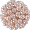 Perles de cire de verre, Ø 6 mm, 55 pièces