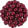 Perles de cire de verre, Ø 6 mm, 55 pièces