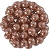 Perles de cire de verre, Ø 6 mm, 55 pièces