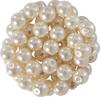 Perles de cire de verre, Ø 6 mm, 55 pièces