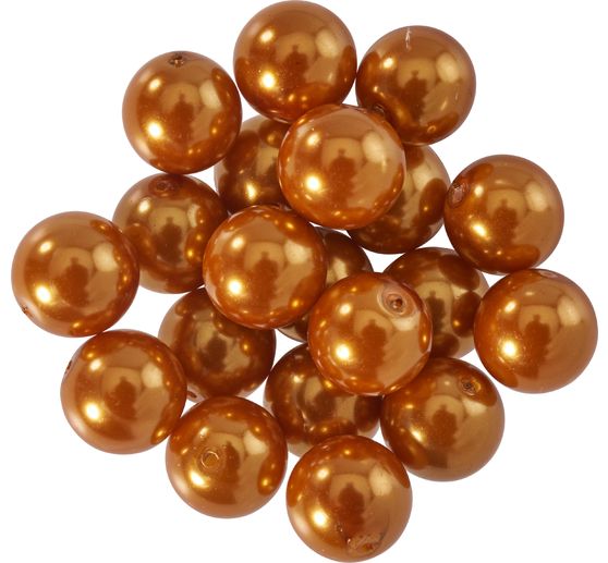 Perles de cire de verre Ø 10 mm, 20 pièces