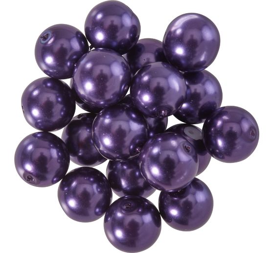 Perles de cire de verre, Ø 10 mm, 20 pièces