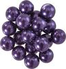 Perles en verre cirées, Ø 10 mm, 20 pièces