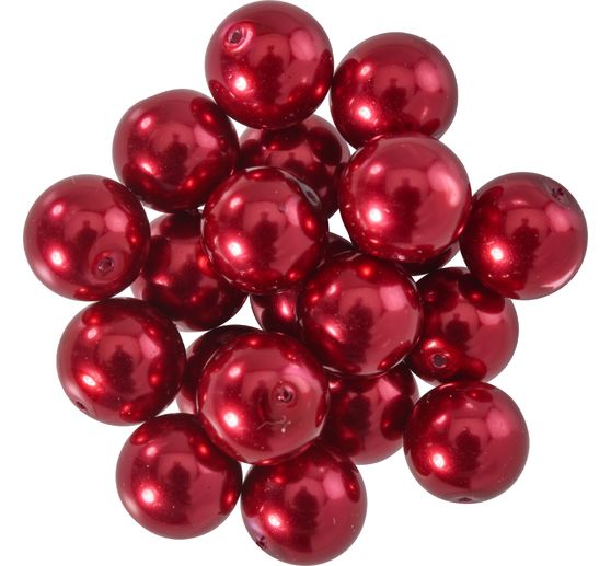 Perles de cire de verre, Ø 10 mm, 20 pièces