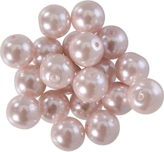 Perles de cire de verre, Ø 10 mm, 20 pièces