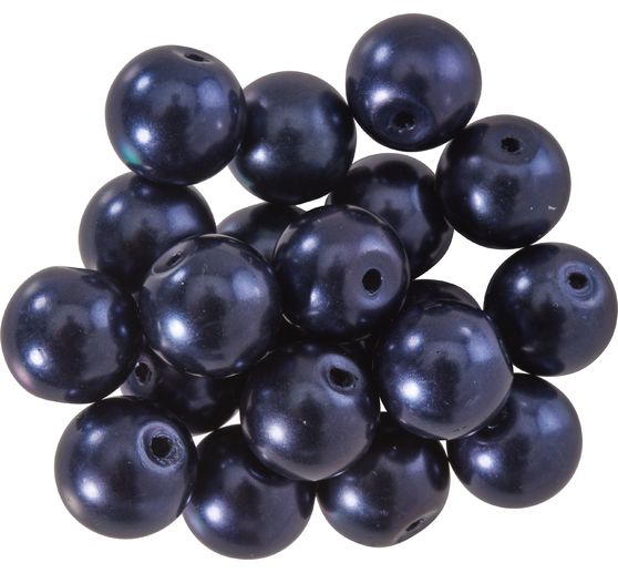 Perles de cire de verre, Ø 10 mm, 20 pièces