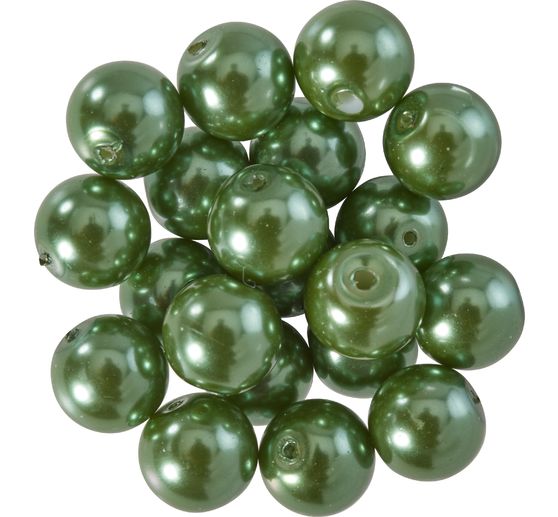 Perles de cire de verre, Ø 10 mm, 20 pièces