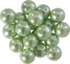Perles en verre cirées, Ø 10 mm, 20 pièces